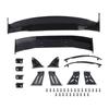 RC Body Rear Spoiler Tail Wing Side Mirror Spare Parts Accessories for 1/10 Universal Flat Car DIY Accessories Vehicles