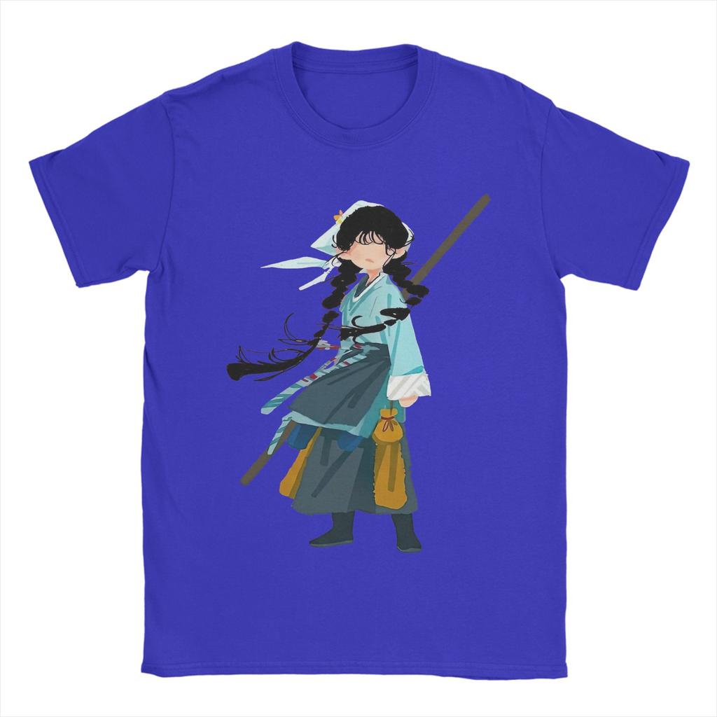 Unisex TShirts Tian Pursuit of Jad Chinese Drama Funny Cotton Tees Short Sleeve T Shirt Crewneck Clothing Plus Size