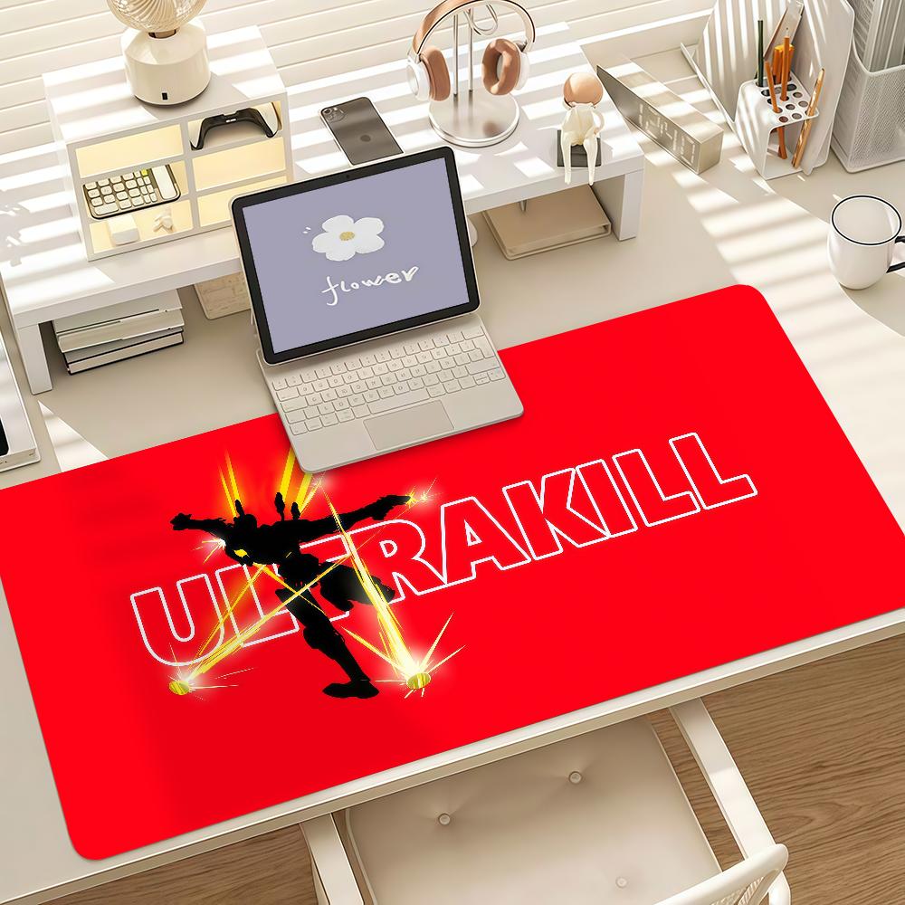 Tappetino Mouse Gioco U-Ultrakill Bordo in Gomma Antiscivolo Bloccato Spesso Tappetino da Scrivania per Laptop da Gaming