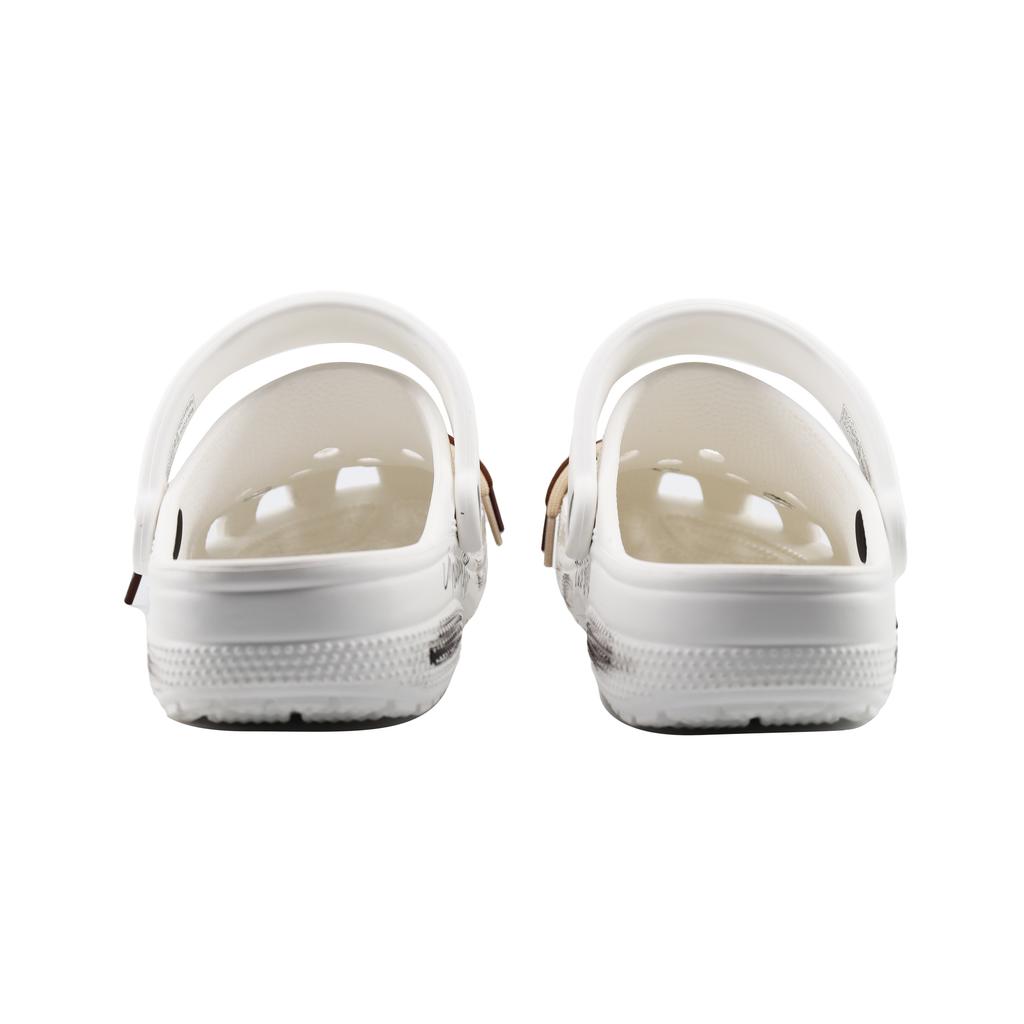 Crocs Classic clog Fashion Versatile Trend Carp Pie Rock Punk Gift Bag Hole Shoes Unisex Black and White