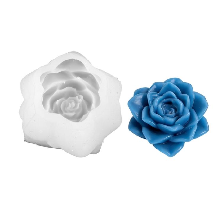 

Flower Silicone Candle Molds Heat Resistant Professional Silicone Mould for Candle Soap Fondant Chocolate Dessert Baking