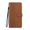 Applicable To Google Pixel 9PRO Leather Case, Redmi K80PRO Rhombus Three-dimensional Embossed Card Wallet Case