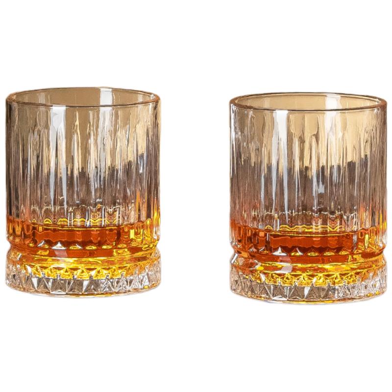 Crystal Whiskey Glasses Set