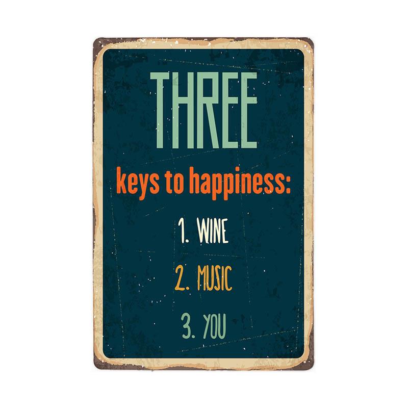 Cute Life Slogan Metal Sign Retro Tin Plaque Vintage Family Iron Poster Wall Art Bar Cafe Man Cave Bedroom Home Decor 20*30CM