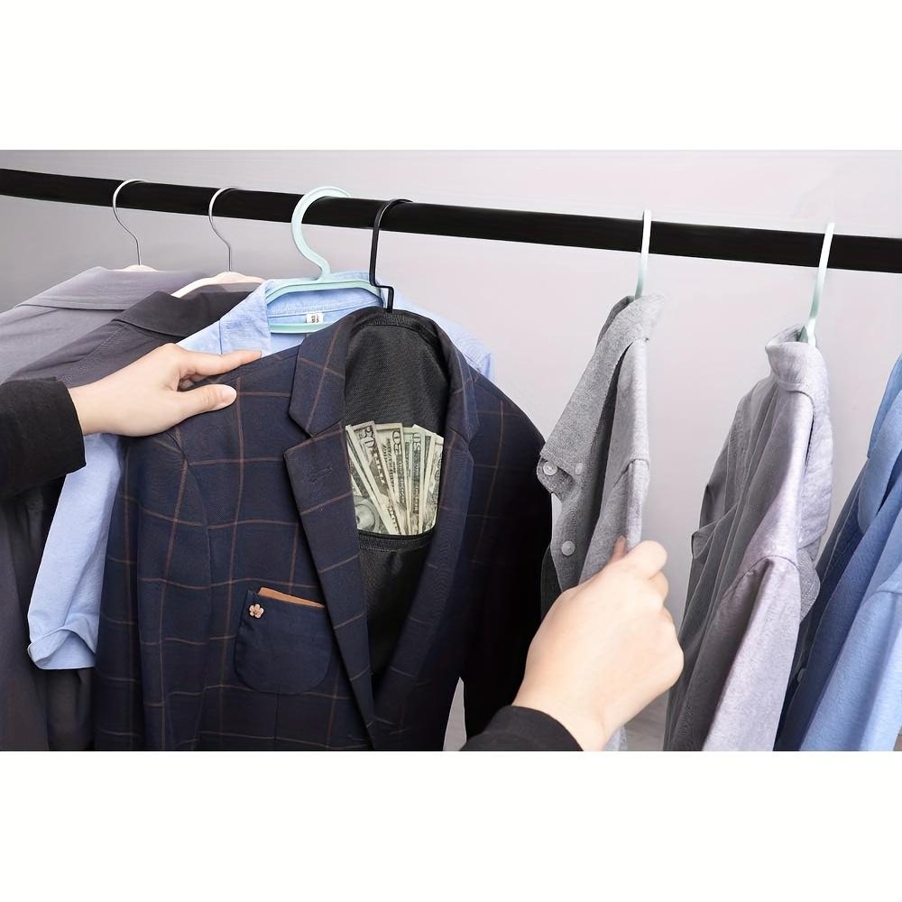 Wardrobe Hidden Hanger Bag, Concealed Wallet, for Storing Valuables Such As Money, Documents, Account Books, Watches