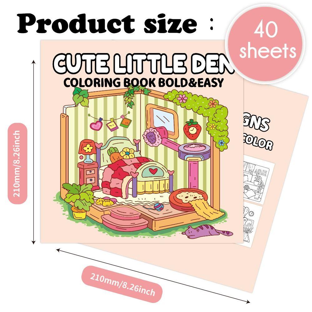 Color Filling Children'S Drawing Scroll Watercolor Blank Coloring Pages Little Artist