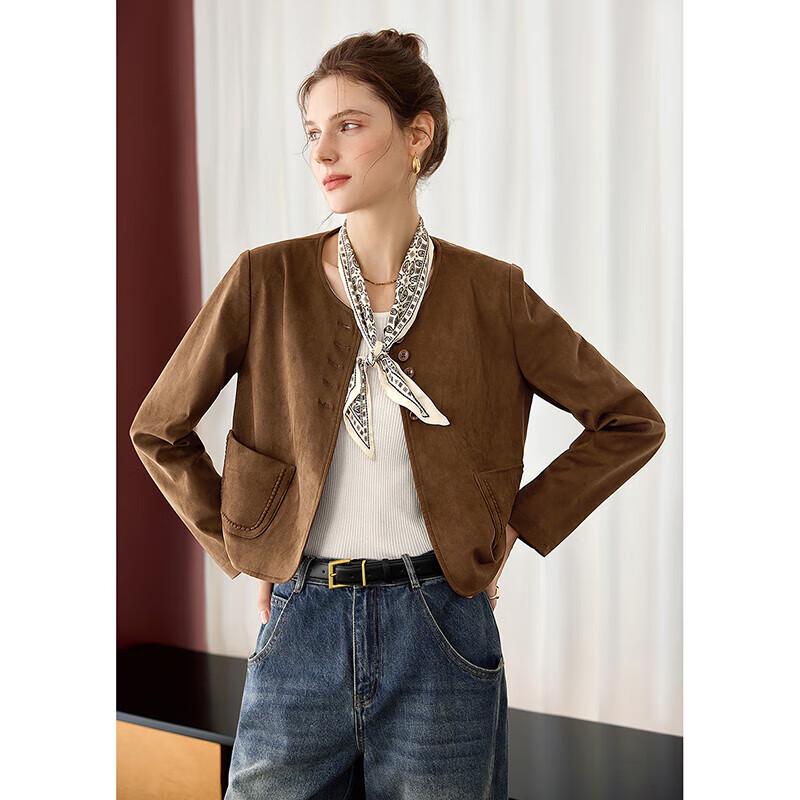 

Women s Milanese Style Petite Short Jacket XS
