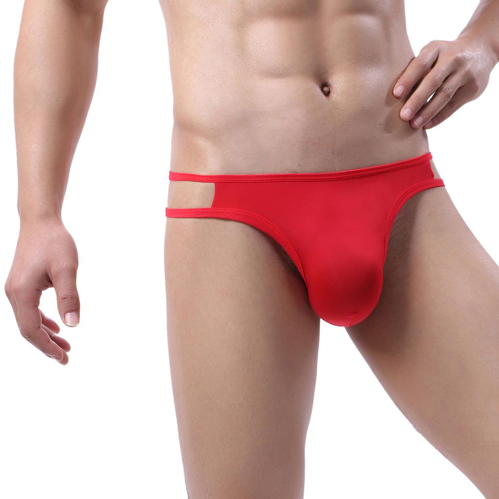 Mens Sexy Underwear Thong Underpants Soft Briefs Panties