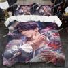 Hot Game Love and D-Deepspace Caleb Duvet Cover Set Bedding Soft Laundry Cotton Bed Four Seasons Student Dormitory Home Textile7