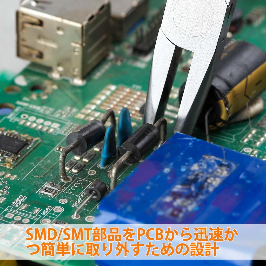 SPEEDWOX Plastic End Edge Nippers for Plastic Small Straight Precision Miniature End End Cutter Tool for Printed Circuit Circuit Mini Pro Plastic