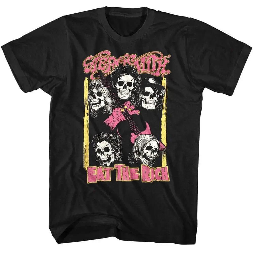 Aerosmith Eat the Rich Devilish Men s T Shirt XL