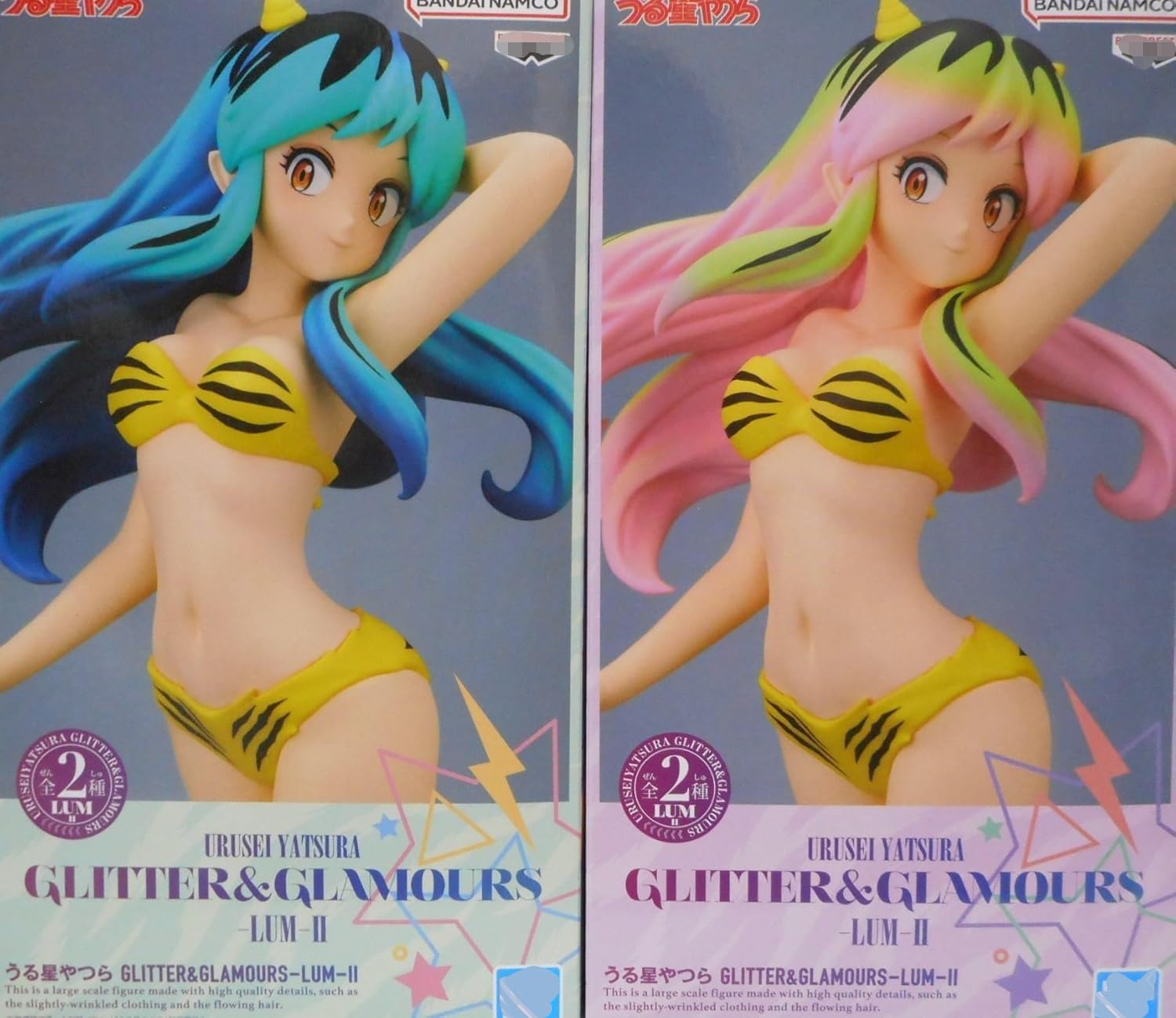 

Lum Figure Urusei Yatsura GLITTER & GLAMOURS LUM II Set of 2 Lum 2