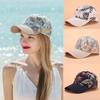Bohemian Print Baseballkappe für Damen Sommer Lässig Sonnenschutz Schirmmützen Blumen Damen Outdoor Strand Verstellbarer Sonnenhut