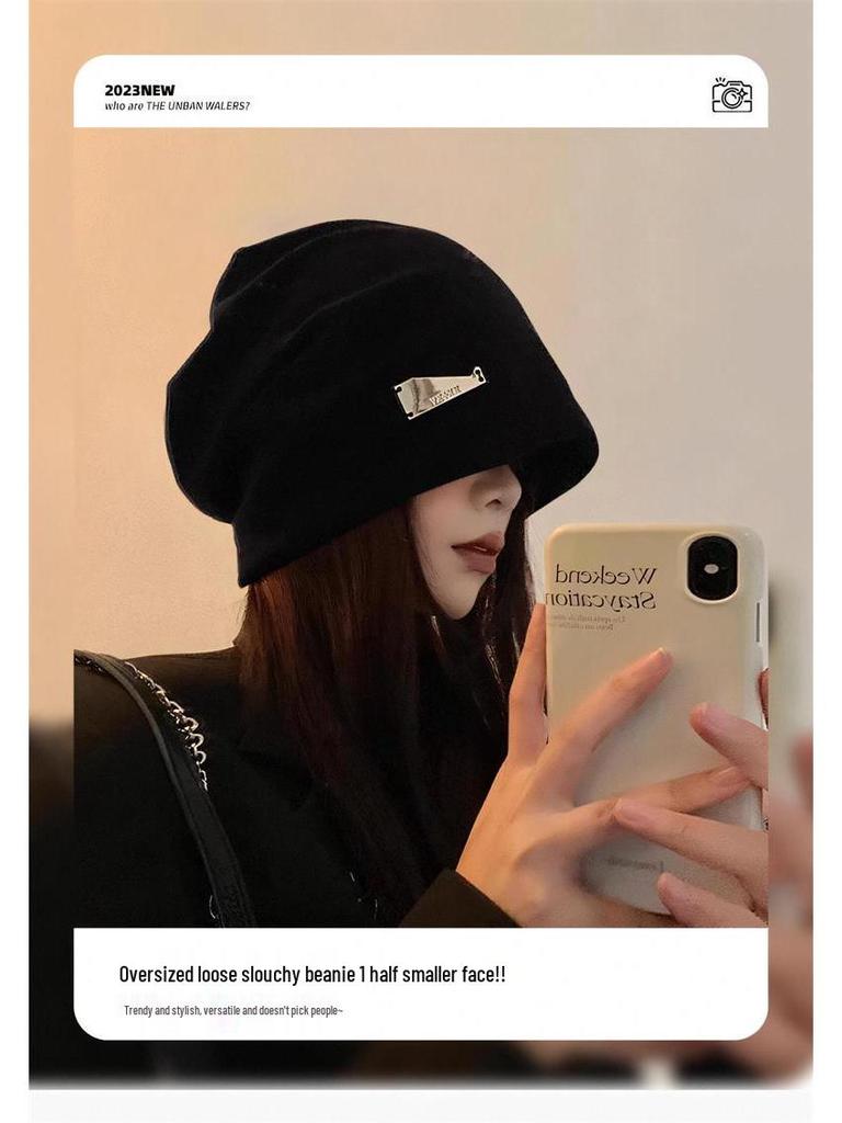 Women's Slouchy Beanie: Stylish, Roomy, Postpartum Turban Hat