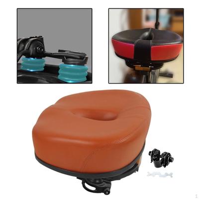 Saddle No Nose PU Leather Cycling Seat