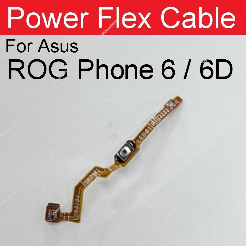 

Power Volume Button Flex Cable For Asus ROG Phone 6 ZS630KL Rog 6D 6Pro On Off Power Volume Side Keys Flex Ribbon Parts 6 6D-Power Flex