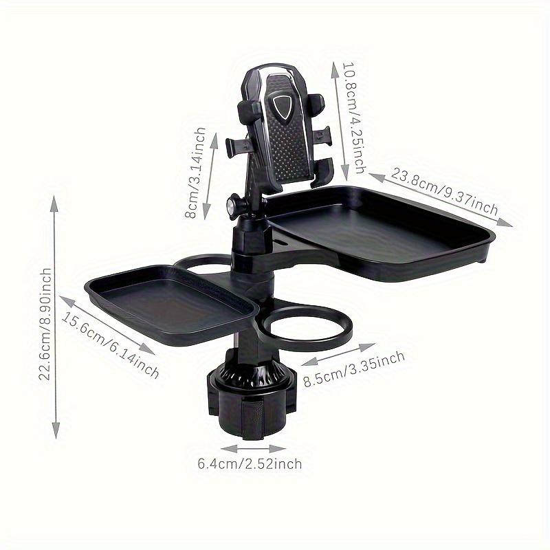 360° Rotating Car Tray with Cup Holder - Multifunctional Dining Table And Phone Holder for The Car