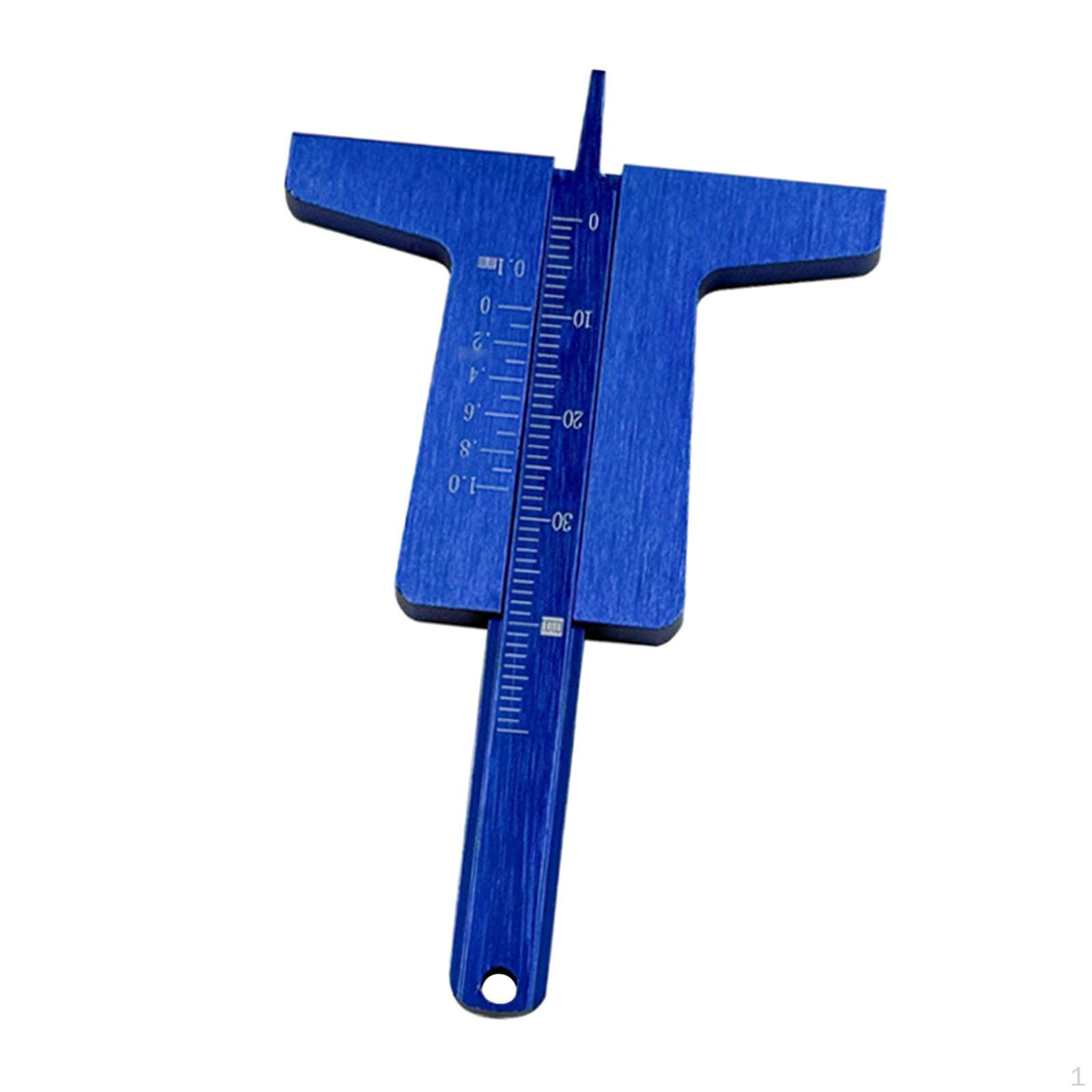 

Car Tire Tread Depth Gauge Pattern Accessory синій
