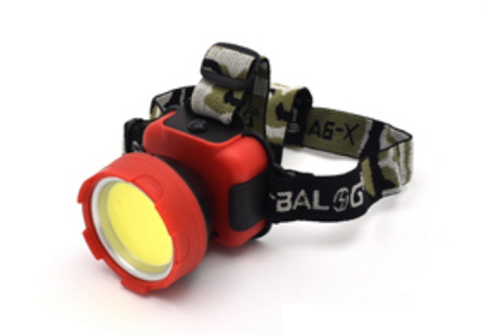 

PLATA LED Headlight for Outdoor Working in Dark and Emergency Preparedness COB-Type High-Brightness [Red] Camping, Activities, Places,