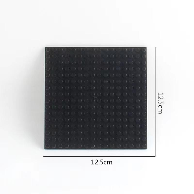 16 * 16 Small Building Block Single Face Building Block Baseplate Puzzle Assembly Building Block Accessories
