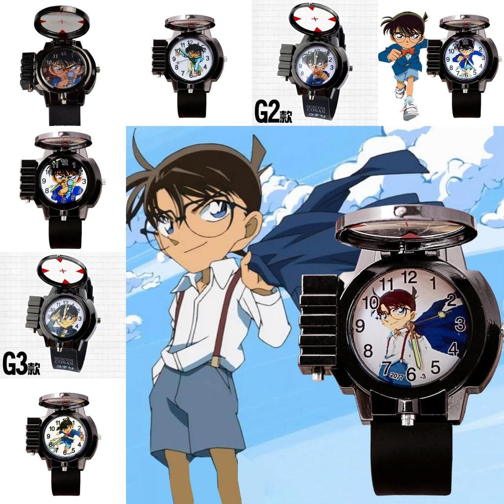 Detective Conan Kids Cartoon Quartz Watch For Childrens Gift