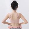Seamless Sport Push-Up Anti-Sagging Bra with Breathable Fixed Cups