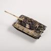 Alloy  Tank 1 / 72 All Metal Military Tank Model Ornament Non Scrollable Home Decoration with Woodbox