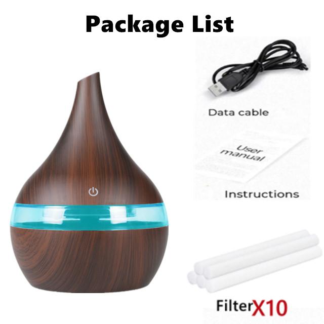 300ml Humidifier Home Aromatherapy Diffuser Air Appliance Vaporizer Evaporator Environment Aromatizer Aroma Humidifiers Room