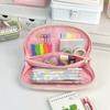Large Capacity Pencil Case Handheld Design Pencil Pouch Portable Stationery Pouch  School Supplies