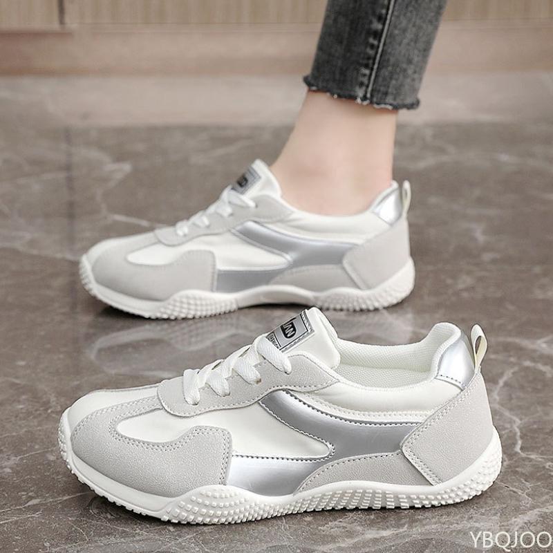 New breathable shoes for spring autumn casual thin soled wear-resistant simple comfortable non slip women's board shoes