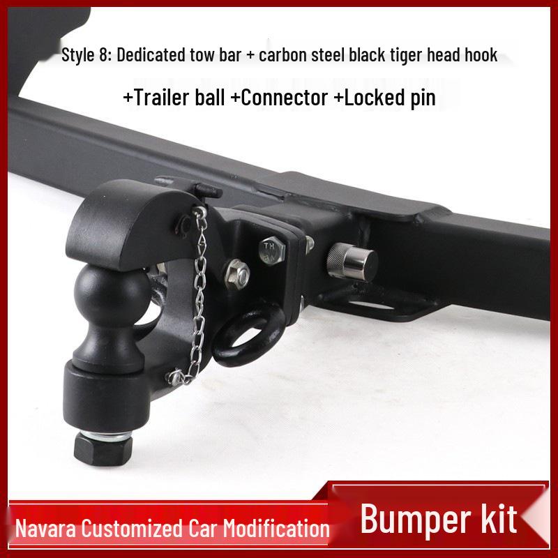 Compatible with Nissan Navara Riqie: Modified Trailer Hitch & Tow Hook Accessories