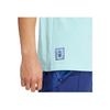 Adidas Arsenal Comfortable Versatile Short Sleeve Football Shirt Men Tops Transparent-Aqua-Green IT4100