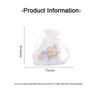8pcs/Bag Soft Silicone Flower Perals Design Toe Separator for Pedicure Foot Splitter Flexible Finger Toe Separation Tool FZQ01