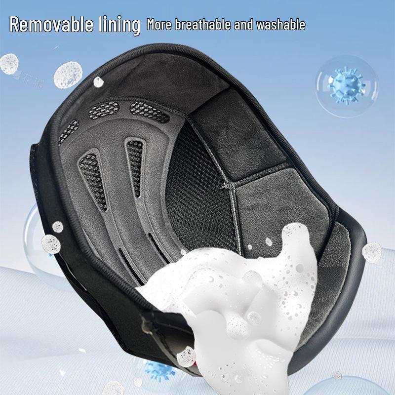 Fiberglass Retro Full Face Motorcycle Helmet for All Seasons - Unisex Winter Safety 3C Certified