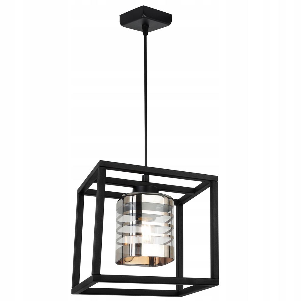 HÄNGELAMPE KÄFIG ELEGANTER GLASBALL