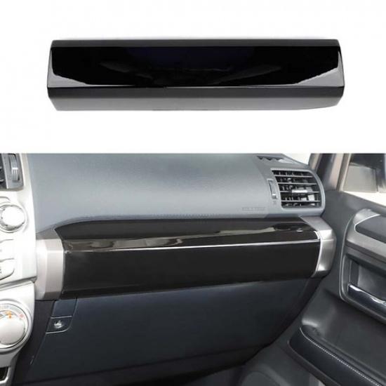 Glossy Black Center Console Co-Pilot Dashboard Panel Trim Cover For 4Runner 10+