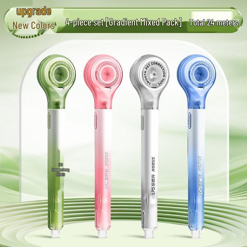 Portable Refillable Correction Tape Pen – Pen-Style, Large Capacity, Ideal for Students