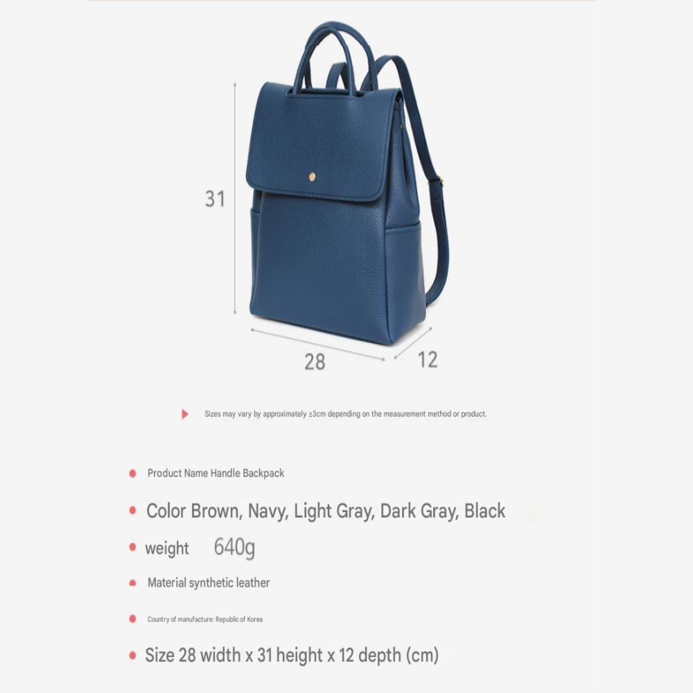 BlueCats Micon Handle Backpack for Women N Man Also