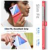 Slank Passende Opvouwbare Telefoonhoes met Ingebouwde Standaard en Volledige Bescherming voor Samsung Galaxy Z Flip8-Roze