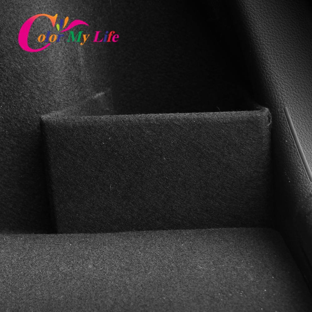 Color My Life Portbagajul mașinii deflector cutie de depozitare pentru Volkswagen VW Passat B8 Tiguan Polo T-Roc Troc Jetta MK6 MK7