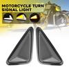Pair Motorcycle Turn Light Signal Running Amber For SUZUKI White HARLEY HONDA