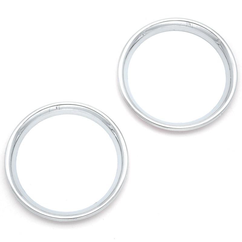 Pentru Nissan Versa Almera Latio A/C Inel de aerisire Carcasa cromată Trim Accesorii pentru stilul mașinii 2012 2013 2014 2015 2016 2017