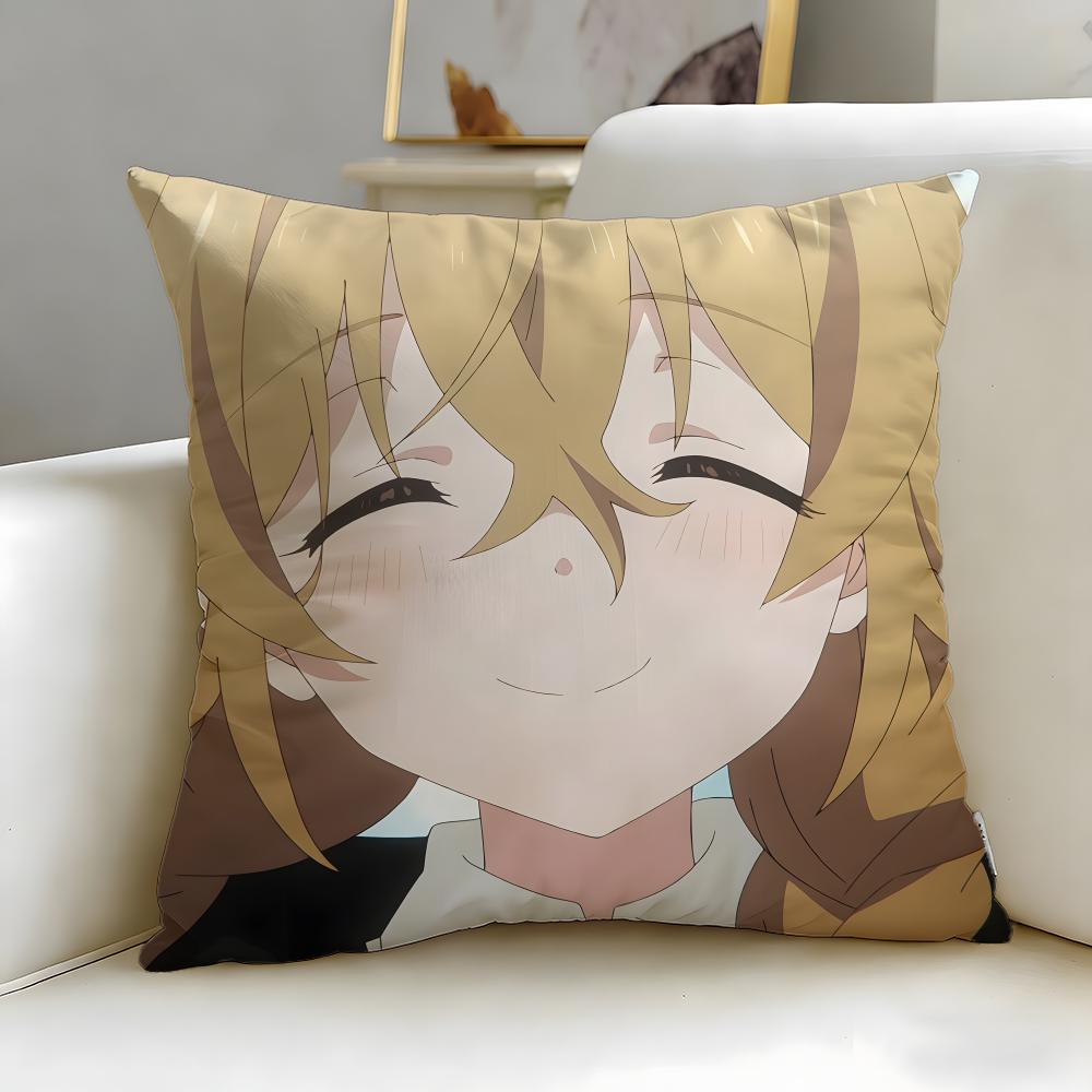 popular anime Silent Witch Cushion Cover Soft EasyWash Pillow Case Versatile for Couch Bed Travel and Office