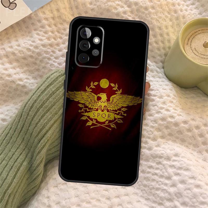 SPQR Roman Imperial Legion Case For Samsung Galaxy A35 A15 A55 A53 A33 A13 A36 A56 A26 A16 A22 A32 A52 A54 A34 A05 A06