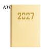 Academic Monthly Planner 2027 A5 Daily Planner, 365 Day Time Management Schedule Notebook for Work Study, Imitation Leather Hardcover Organizer,