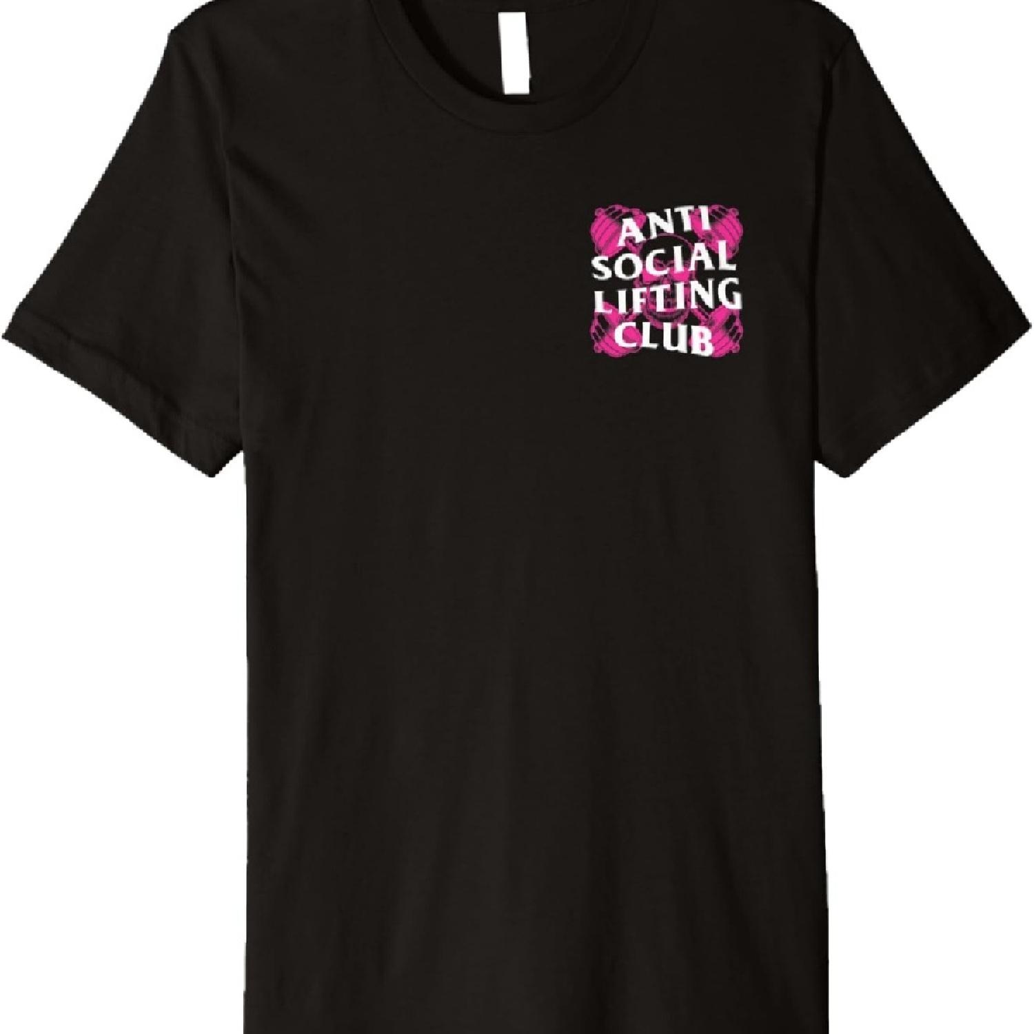 

Barbells Crossed Skull (Hot Pink) Premium T-Shirt XXXXXL