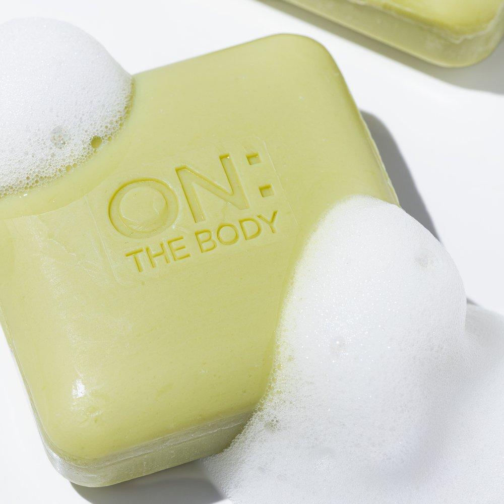 ON THE BODY The Natural Lemon Verbena Soap 90GX4