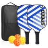Carbon Fiber Pickleball Paddle with Honeycomb Panel - Outdoor Sports Graphite Racket
