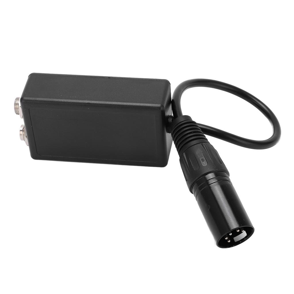 Aviation Headset Adapter GA Dual Plugs to XLR 5 Pin Male Adapter Headphone Extension Cable