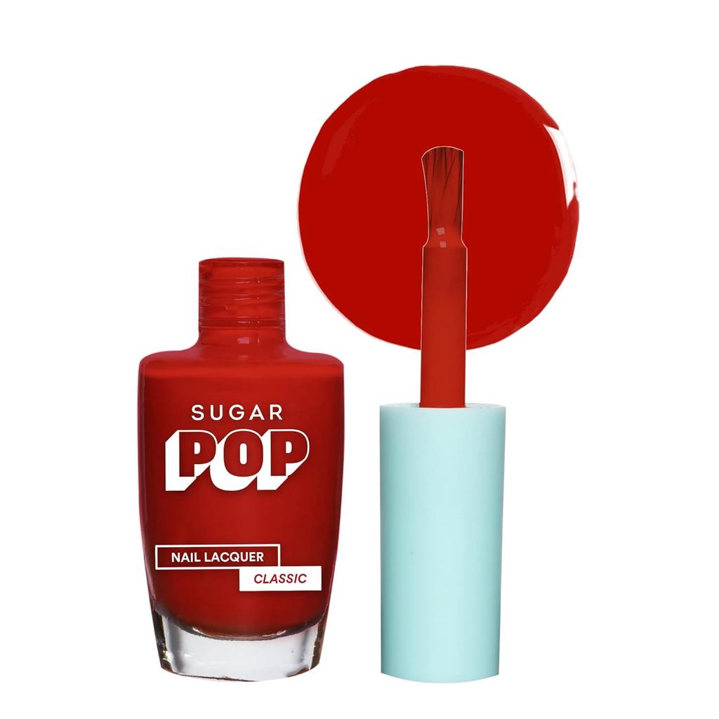 Sugar Pop Nail Lacquer Classic 12 Coral Nude High Shine 10ml